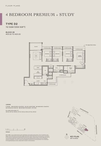 Bloomsbury Residences, 61 Media Circle, 4 Bedrooms, 1,206 sqft, Apartment For Sale, by Anthony Chua 蔡忠豪, 500163653 - PropertyGuru.com.sg