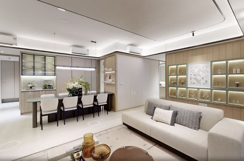 Bloomsbury Residences, 61 Media Circle, 4 Bedrooms, 1,206 sqft, Apartment For Sale, by Anthony Chua 蔡忠豪, 500163653 - Living Room - PropertyGuru.com.sg