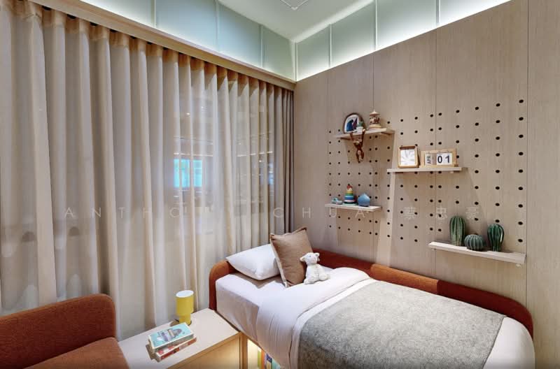 Bloomsbury Residences, 61 Media Circle, 4 Bedrooms, 1,206 sqft, Apartment For Sale, by Anthony Chua 蔡忠豪, 500163653 - Bedroom - PropertyGuru.com.sg