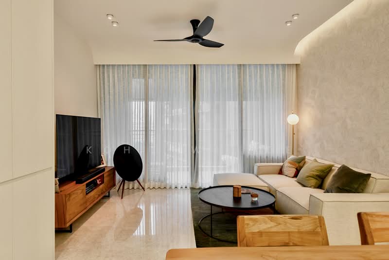 The Atelier, 2 Makeway Avenue, 2 Bedrooms, 915 sqft, Condominium For Sale, by Koh Lawrence, 500163659 - Living Room - PropertyGuru.com.sg