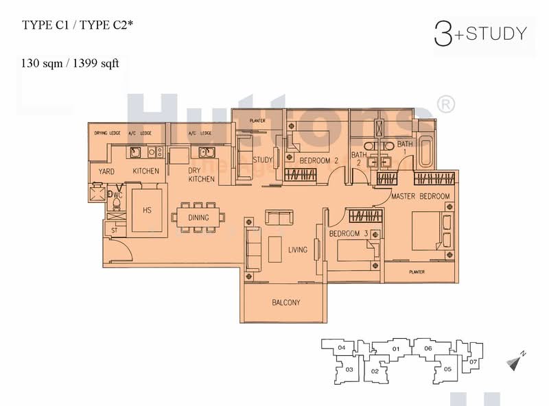 Parc Mondrian, 21 Woodleigh Close, 3 Bedrooms, 1,399 sqft, Apartment For Rent, by Eugene Tay, 500163678 - PropertyGuru.com.sg