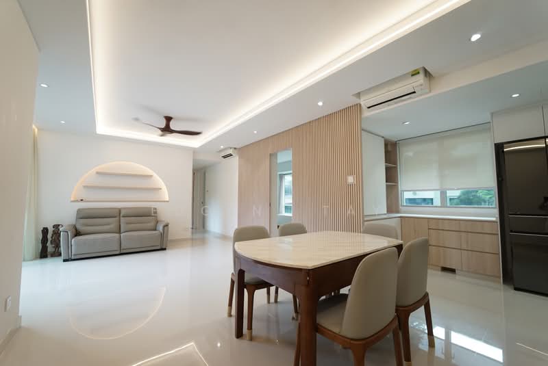 Parc Mondrian, 21 Woodleigh Close, 3 Bedrooms, 1,399 sqft, Apartment For Rent, by Eugene Tay, 500163678 - Living Room - PropertyGuru.com.sg