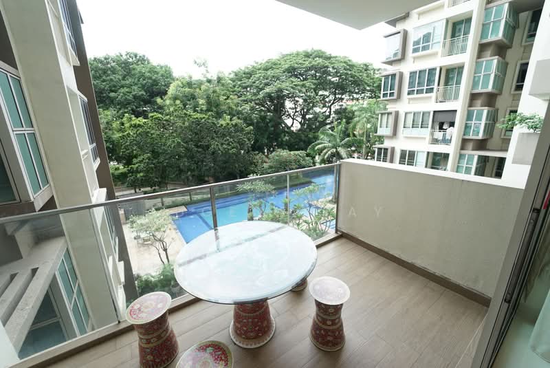 Parc Mondrian, 21 Woodleigh Close, 3 Bedrooms, 1,399 sqft, Apartment For Rent, by Eugene Tay, 500163678 - Balcony - PropertyGuru.com.sg
