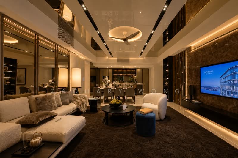 Ultra Luxury Freehold in the Heart of CBD! Unblocked Views!, , 4 Bedrooms, 2,067 sqft, Condominium For Sale, by Zachary Wong, 500163693 - Living Room - PropertyGuru.com.sg