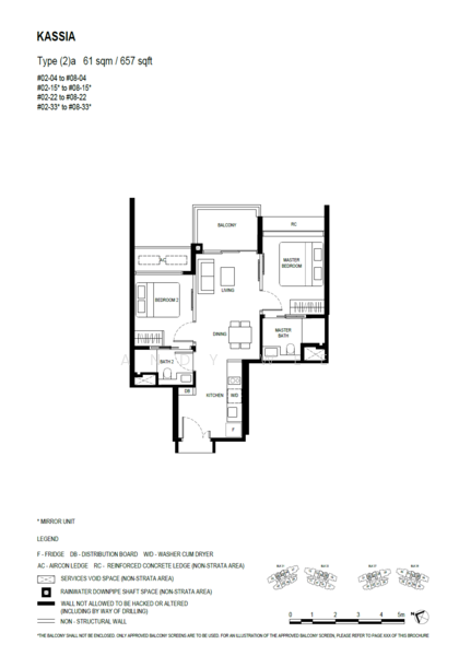 Kassia, 31 Flora Drive, 2 Bedrooms, 753 sqft, Condominium For Sale, by Andy Wee, 500163701 - PropertyGuru.com.sg