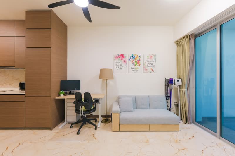 Queens Peak, 3 Dundee Road, 1 Bedroom, 441 sqft, Condominium For Rent, by Ian Chua, 500163707 - Study - PropertyGuru.com.sg
