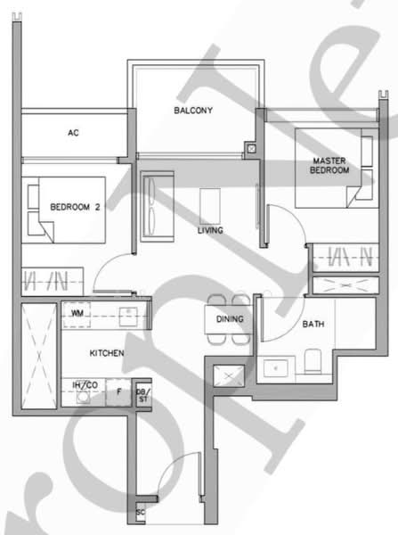 Juniper Hill, 39 Ewe Boon Road, 2 Bedrooms, 624 sqft, Condominium For Sale, by Aaron Oon, 500163719 - PropertyGuru.com.sg