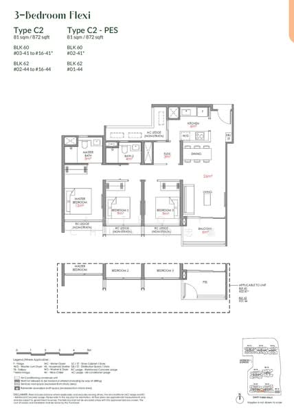 Narra Residences, 50 Dairy Farm Walk, 3 Bedrooms, 872 sqft, Condominium For Sale, by Anthony Chua 蔡忠豪, 500163726 - PropertyGuru.com.sg