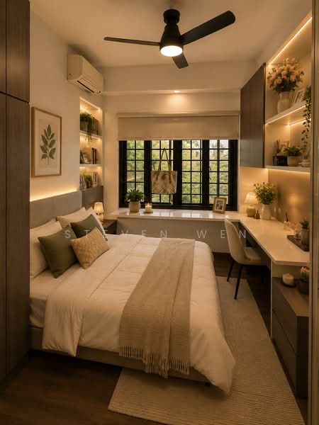 Chiltern Park, 135 Serangoon Avenue 3, 4 Bedrooms, 1,475 sqft, Condominium For Sale, by Steven Wen, 500163737 - Bedroom - PropertyGuru.com.sg