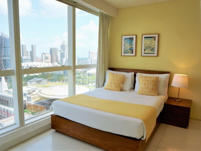 One North Bridge, 1 North Bridge Road, 1 Bedroom, 495 sqft, Apartment For Rent, by Shirley Krans, 500163744 - Bedroom - PropertyGuru.com.sg