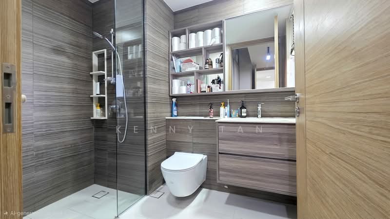 Coco Palms, 21 Pasir Ris Grove, 2 Bedrooms, 743 sqft, Condominium For Rent, by Kenny Tan, 500163784 - Bathroom - PropertyGuru.com.sg