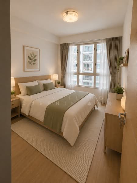 Vacanza @ East, 50 Lengkong Tujoh, 2 Bedrooms, 807 sqft, Condominium For Sale, by Li Meiling Queenin 李美玲, 500163785 - Proposed Common Bedroom - PropertyGuru.com.sg