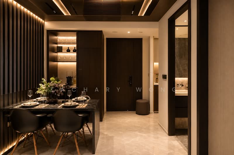 Freehold! 2 MRTs < 450m! Heart of CBD!, , 1 Bedroom, 452 sqft, Condominium For Sale, by Zachary Wong, 500163842 - Dining Room - PropertyGuru.com.sg