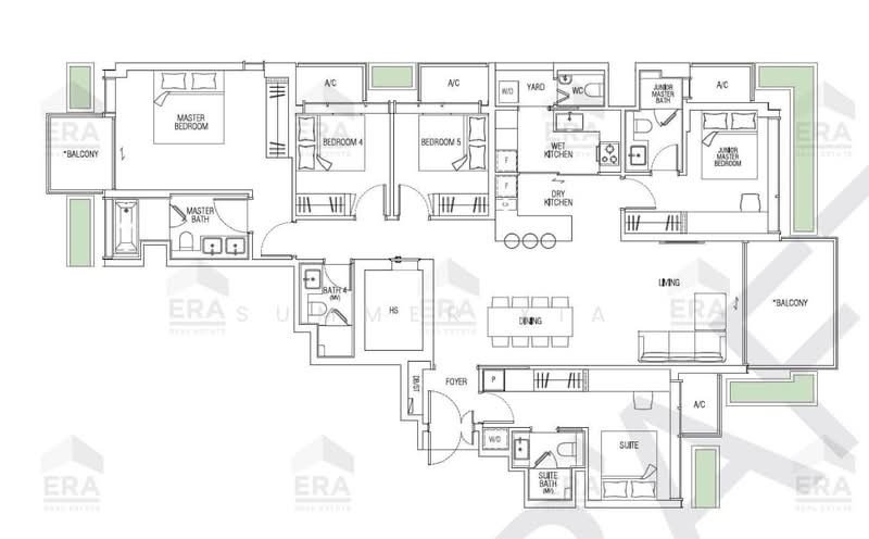 Jervois Mansion, 4 Jervois Close, 5 Bedrooms, 1,808 sqft, Condominium For Sale, by Summer Xia, 500163900 - PropertyGuru.com.sg