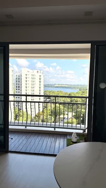 Aquarius By The Park, 1 Bedok Reservoir View, 3 Bedrooms, 1,324 sqft, Condominium For Sale, by Mabel Tan, 500163906 - Balcony - PropertyGuru.com.sg