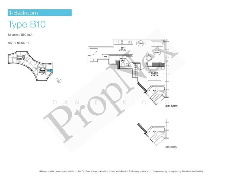 DUO Residences, 1 Fraser Street, 1 Bedroom, 560 sqft, Apartment For Sale, by Daniel Kiong, 500163935 - PropertyGuru.com.sg