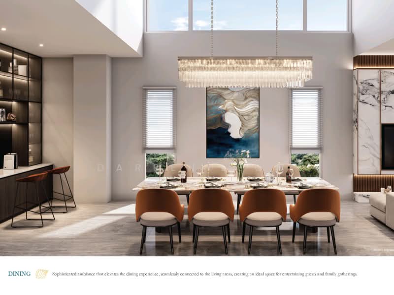 Brand New 3.5 Storey Freehold Terrace at Frankel Estate D15, Palm Drive | Palm Ave | Woo Mun Chew | Upper East Coast Road, 6 Bedrooms, 5,160 sqft, Terraced House For Sale, by Darren Leow, 500163937 - Dining Room - PropertyGuru.com.sg