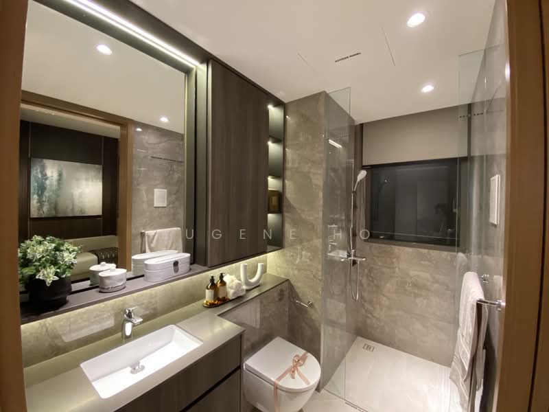 Kassia, 31 Flora Drive, 4 Bedrooms, 1,345 sqft, Condominium For Sale, by Eugene Ho, 500163942 - Bathroom - PropertyGuru.com.sg