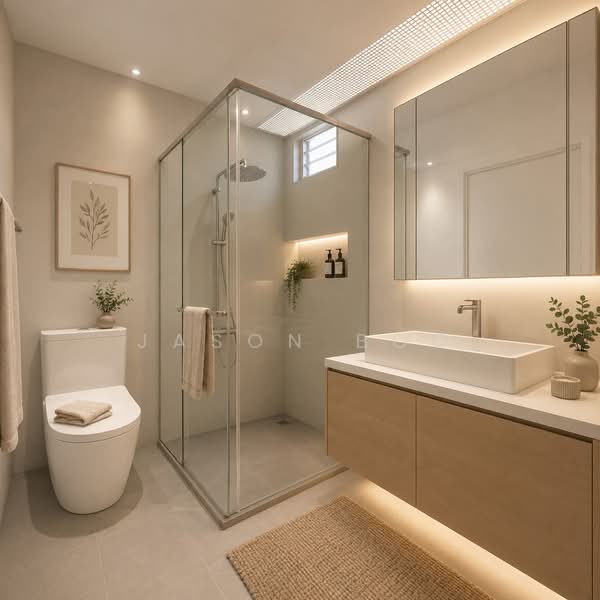 101A Bidadari Park Drive, 101A Bidadari Park Drive, 2 Bedrooms, 732 sqft, HDB Flat For Sale, by Jason Boo, 500163964 - Bathroom - PropertyGuru.com.sg