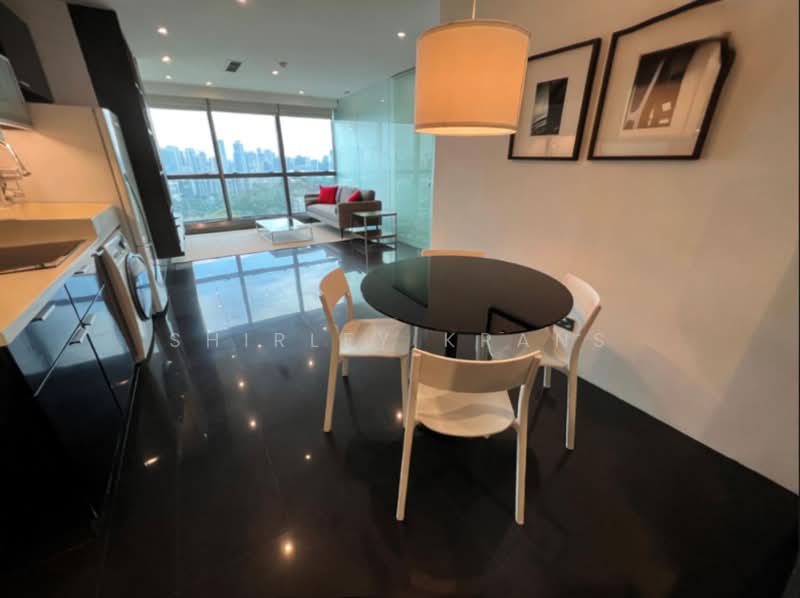 One North Bridge, 1 North Bridge Road, 2 Bedrooms, 667 sqft, Apartment For Rent, by Shirley Krans, 500164008 - Living Room - PropertyGuru.com.sg