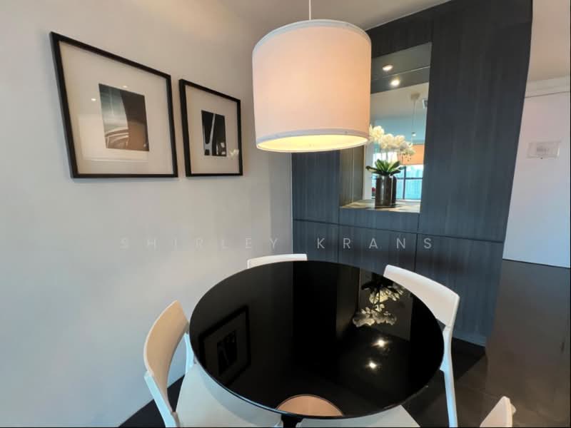 One North Bridge, 1 North Bridge Road, 2 Bedrooms, 667 sqft, Apartment For Rent, by Shirley Krans, 500164008 - Dining Room - PropertyGuru.com.sg