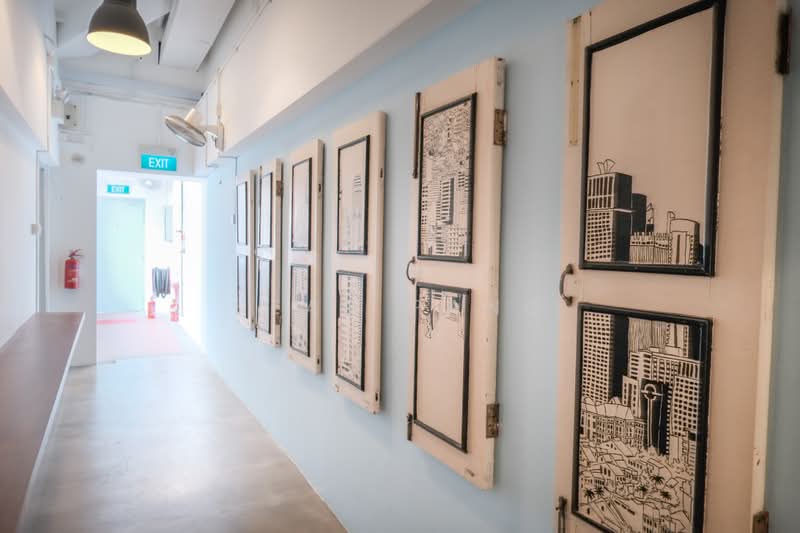 ☎️2 Storey + Mezz Shophouse @ Ann Siang Vicinity | Fitness Wellness, , 2,500 sqft, Shop / Shophouse For Rent, by Sean Pang, 500164085 - Corridor - CommercialGuru.com.sg
