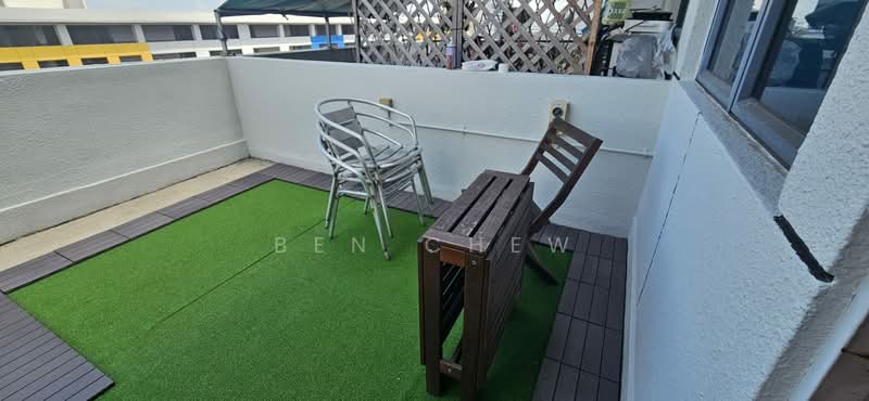 Tradehub 21, , 1,055 sqft, Light Industrial (B1) For Rent, by Ben Chew, 500164124 - Balcony - CommercialGuru.com.sg