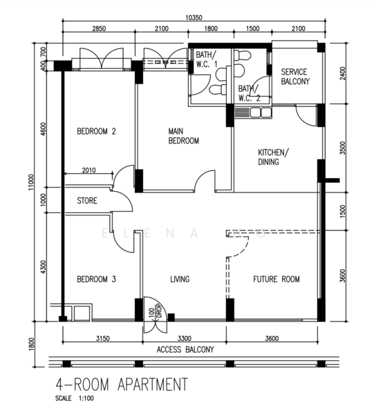 20 Queen's Close, 20 Queen's Close, 3 Bedrooms, 1,152 sqft, HDB Flat For Sale, by Elena Ng, 500164144 - PropertyGuru.com.sg