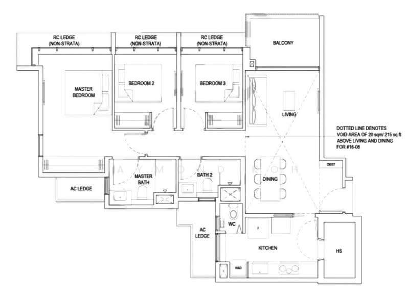 Bartley Vue, 8 Jalan Bunga Rampai, 3 Bedrooms, 1,044 sqft, Condominium For Sale, by Raymond Koh, 500164154 - PropertyGuru.com.sg
