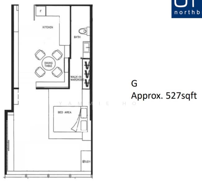 High Street Centre, 1 North Bridge Road, 1 Bedroom, 527 sqft, Apartment For Rent, by Yammie Ho, 500164162 - PropertyGuru.com.sg