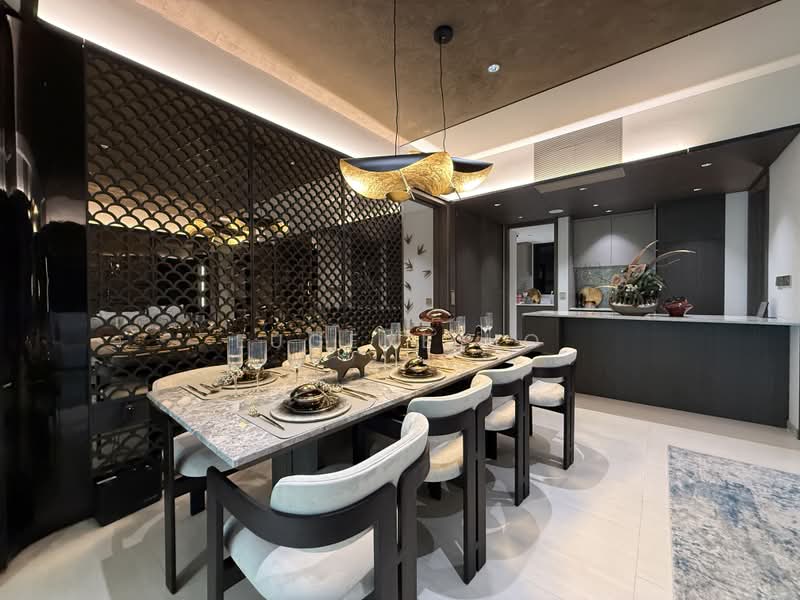 Sora, 73/74/76/78 Yuan Ching Road, 4 Bedrooms, 1,529 sqft, Condominium For Sale, by Eugene Ho, 500164179 - Dining Room - PropertyGuru.com.sg
