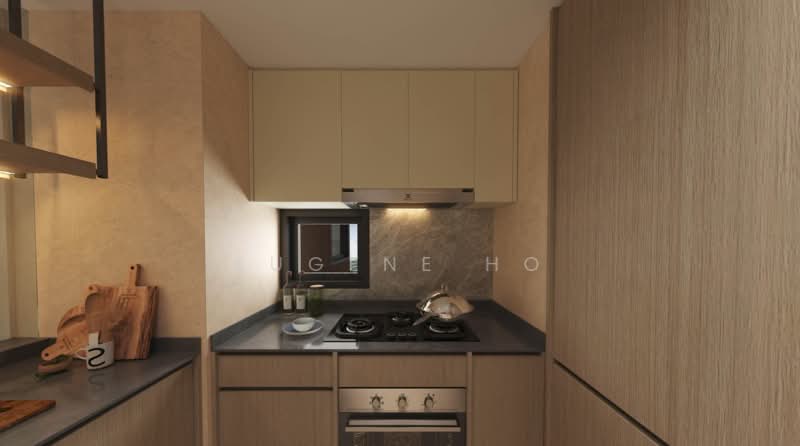 Kassia, 31 Flora Drive, 3 Bedrooms, 1,055 sqft, Condominium For Sale, by Eugene Ho, 500164187 - Kitchen - PropertyGuru.com.sg