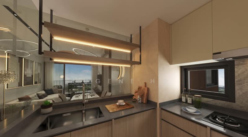 Kassia, 31 Flora Drive, 3 Bedrooms, 1,055 sqft, Condominium For Sale, by Eugene Ho, 500164187 - Kitchen - PropertyGuru.com.sg