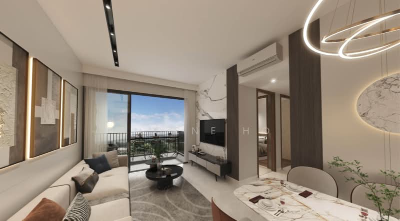 Kassia, 31 Flora Drive, 3 Bedrooms, 1,055 sqft, Condominium For Sale, by Eugene Ho, 500164187 - Living Room - PropertyGuru.com.sg