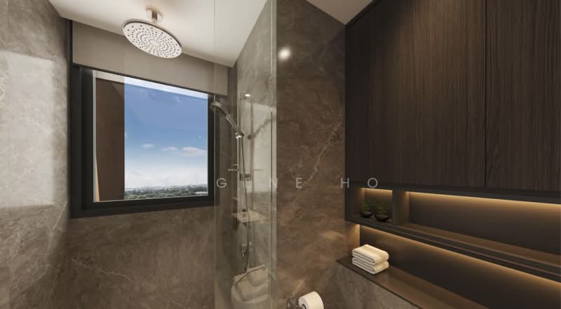 Kassia, 31 Flora Drive, 3 Bedrooms, 1,055 sqft, Condominium For Sale, by Eugene Ho, 500164187 - Bathroom - PropertyGuru.com.sg