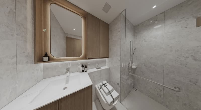 Bagnall Haus, 811 Upper East Coast Road, 5 Bedrooms, 1,528 sqft, Condominium For Sale, by Eugene Ho, 500164189 - Bathroom - PropertyGuru.com.sg