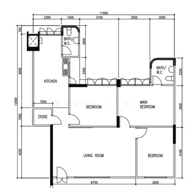 310 Hougang Avenue 5, 310 Hougang Avenue 5, 3 Bedrooms, 1,055 sqft, HDB Flat For Sale, by Scott Loh, 500164202 - PropertyGuru.com.sg