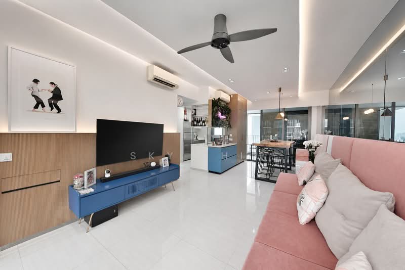 Sol Acres, 6 Choa Chu Kang Grove, 3 Bedrooms, 1,098 sqft, Executive Condominium For Sale, by Sky Chiu, 500164208 - Living Room - PropertyGuru.com.sg
