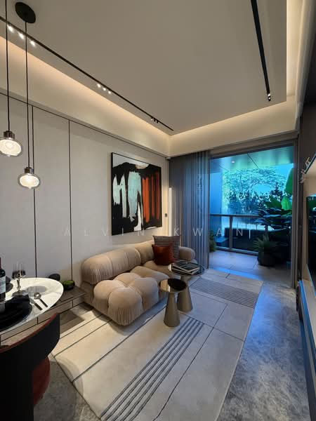 W Residences Marina View - Singapore, 22 Marina View, 2 Bedrooms, 797 sqft, Condominium For Sale, by Alvin Kwan, 500164239 - Living Room - PropertyGuru.com.sg