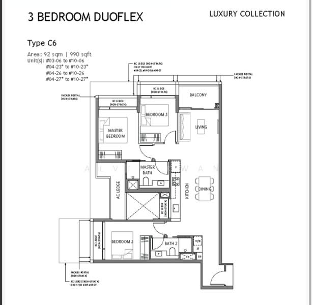 The Robertson Opus, 11 Unity Street, 3 Bedrooms, 990 sqft, Condominium For Sale, by Alvin Kwan, 500164247 - PropertyGuru.com.sg