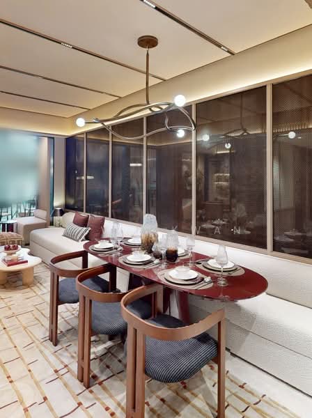 The Robertson Opus, 11 Unity Street, 3 Bedrooms, 990 sqft, Condominium For Sale, by Alvin Kwan, 500164247 - Dining Room - PropertyGuru.com.sg