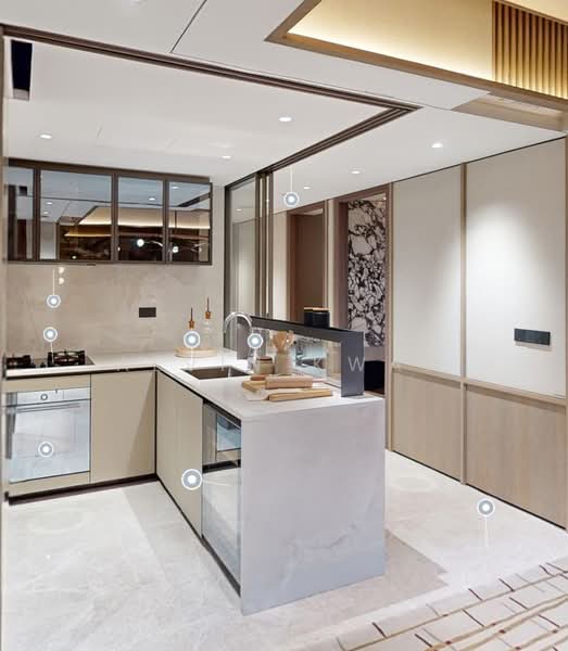 The Robertson Opus, 11 Unity Street, 3 Bedrooms, 990 sqft, Condominium For Sale, by Alvin Kwan, 500164247 - Kitchen - PropertyGuru.com.sg