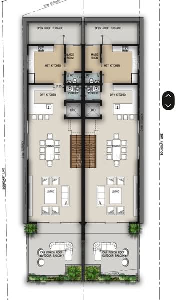 Braddell Heights Estate - A Pair Of Luxurious Brand New Freehold Semi Detached, Serangoon Nex, Braddell Heights, Lorong Chuan, Mackerrow Road. Lynwood, Clifton Vale, 7 Bedrooms, 7,200 sqft, Semi-Detached House For Sale, by Denson Kwek, 500164254 - PropertyGuru.com.sg