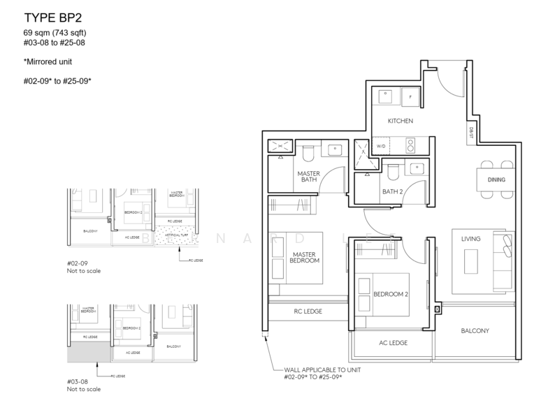 AMO Residence, 23 Ang Mo Kio Rise, 2 Bedrooms, 743 sqft, Condominium For Sale, by Bernard Lee, 500164267 - PropertyGuru.com.sg