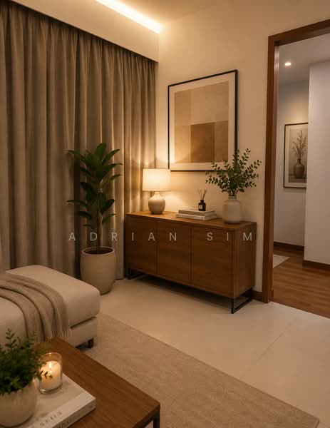 Avant Residences, 10 Aljunied Rd, 2 Bedrooms, 527 sqft, Apartment For Sale, by Adrian Sim, 500164284 - Living Room - PropertyGuru.com.sg