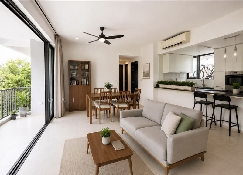 Archipelago, Bedok Reservoir Road, 3 Bedrooms, 1,184 sqft, Condominium For Rent, by Wai Kuan Wong, 500164311 - Living Room - PropertyGuru.com.sg