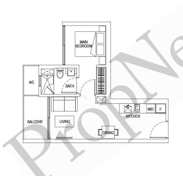 Neem Tree, 30 Jalan Kemaman, 1 Bedroom, 452 sqft, Apartment For Rent, by Jun Yu, 500164337 - PropertyGuru.com.sg