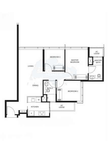 Parc Clematis, 8B Jalan Lempeng, 3 Bedrooms, 829 sqft, Condominium For Sale, by Farihin ., 500164345 - PropertyGuru.com.sg