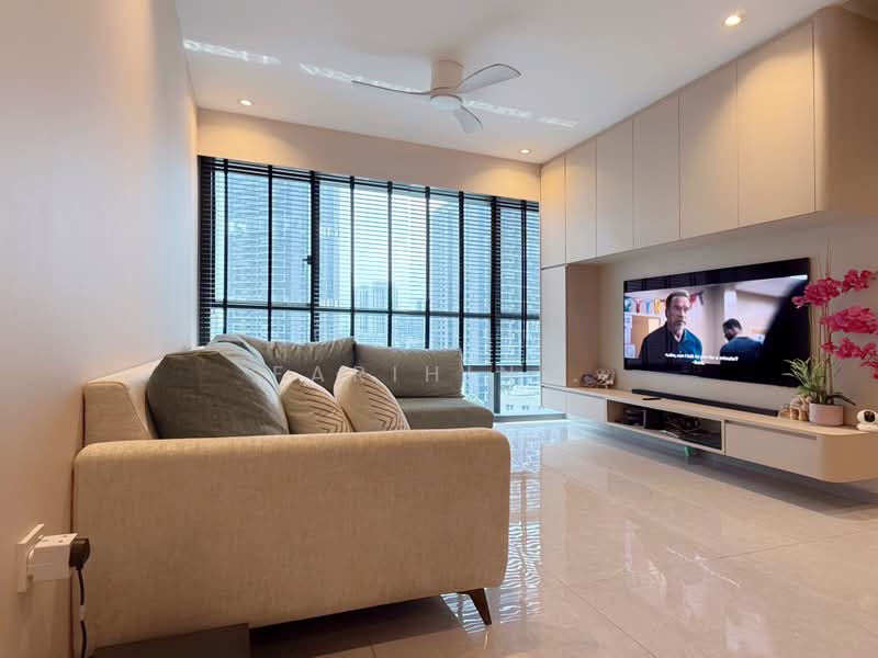 Parc Clematis, 8B Jalan Lempeng, 3 Bedrooms, 829 sqft, Condominium For Sale, by Farihin ., 500164345 - Living Room - PropertyGuru.com.sg