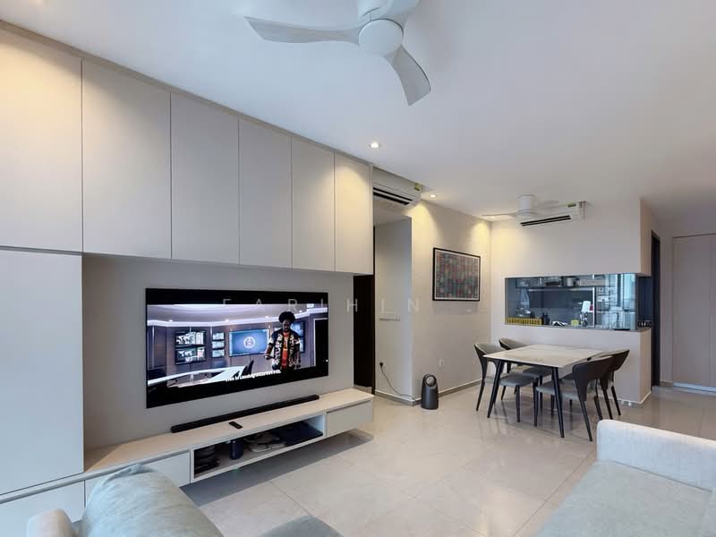 Parc Clematis, 8B Jalan Lempeng, 3 Bedrooms, 829 sqft, Condominium For Sale, by Farihin ., 500164345 - Living Room - PropertyGuru.com.sg